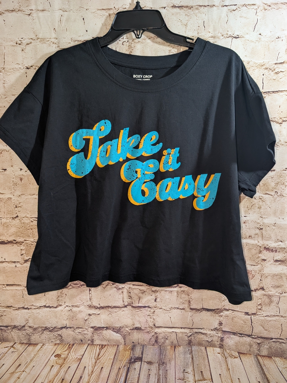 Ariat boxy crop top take it easy XLBrand new